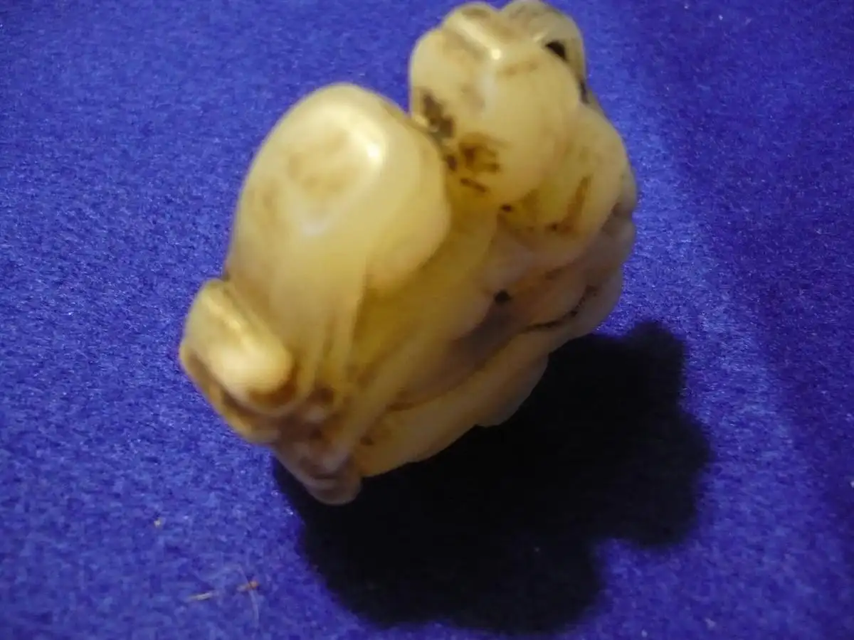 Erotische Jade-Figur- Paar - älter (929) Preis reduziert 2