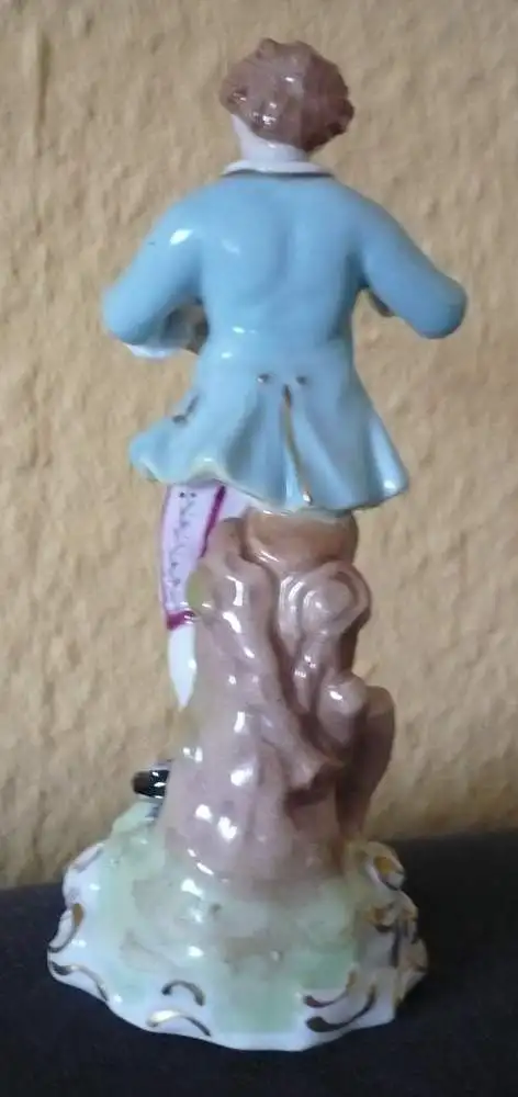 Porzellanfigur - Blumenkavalier - Dresden - älter  (937) Preis reduziert 3