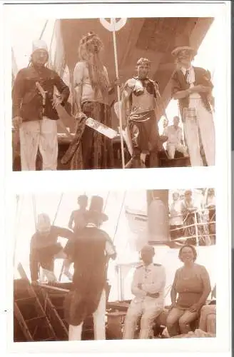Schiffsreise SS Hoogkerk - Photokarte Privatreise nach Asien  von 1920  (AK5266)