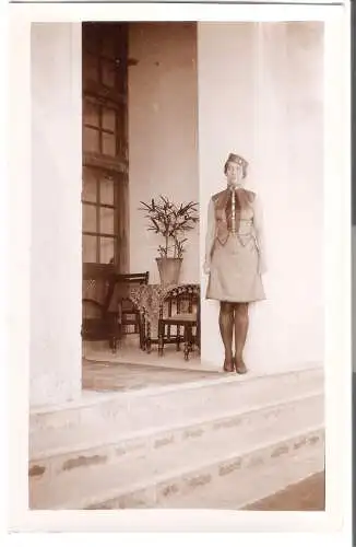 Schiffsreise SS Hoogkerk - Photokarte Privatreise nach Asien  von 1920 (AK5272)