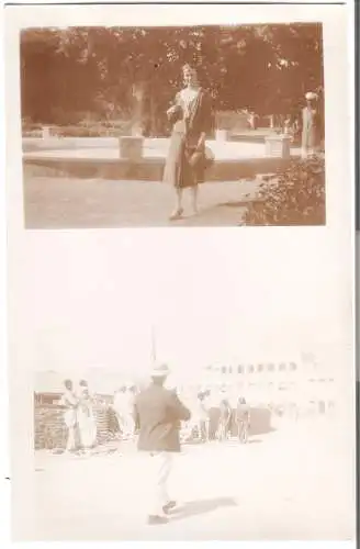 Schiffsreise SS Hoogkerk - Photokarte Privatreise nach Asien  von 1920 (AK5274)