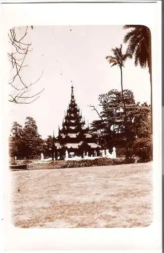 Schiffsreise SS Hoogkerk - Photokarte Privatreise nach Asien  von 1920 (AK5275)