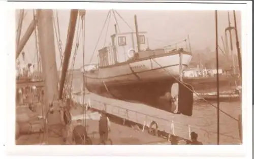 Schiffsreise SS Hoogkerk - Photokarte Privatreise nach Asien  von 1920 (AK5303)