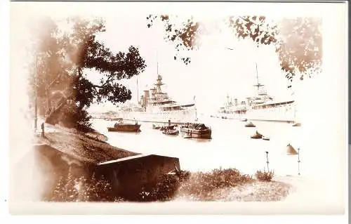 Schiffsreise SS Hoogkerk - Photokarte Privatreise nach Asien  von 1920 (AK5305)