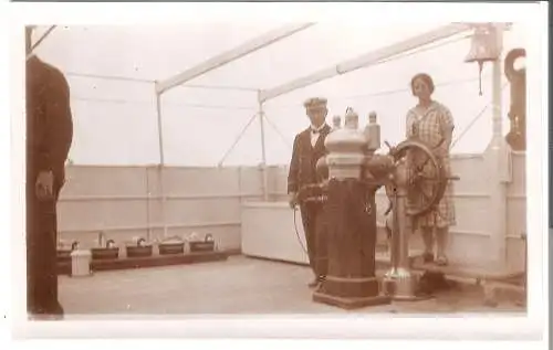 Schiffsreise SS Hoogkerk - Photokarte Privatreise nach Afrika  von 1920 (AK5322)