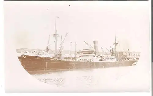 Schiffsreise SS Hoogkerk - Photokarte Privatreise nach Afrika  von 1920 (AK5323)