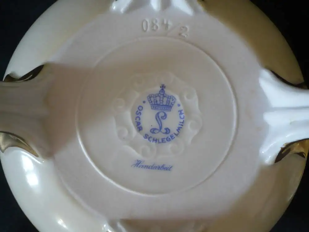 Porzellan Bonboniere - Keksdose - älter  (940) Preis reduziert 3