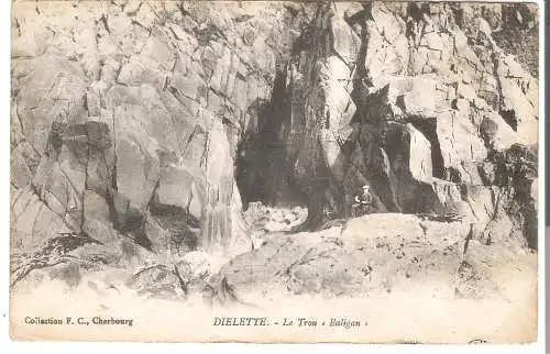 Dielette - Le Trou  - Baligan    von 1907 (AK5327)