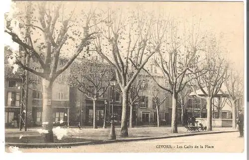 Givors - Les Cafés de la Place  von 1912 (AK5342)