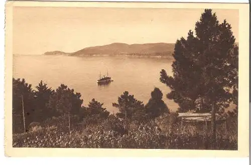 Le Lavandou - Les pointes de la Rade de Bormes et le cap Benat  von 1938  (AK5351)