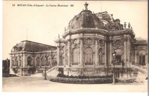 Royan - Le Casino Municipal BR von 1932  (AK5357)
