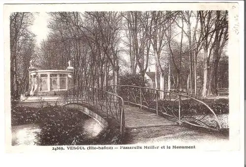 VESOUL - Passerelle Meiller et le Monument von 1936 (AK5363)