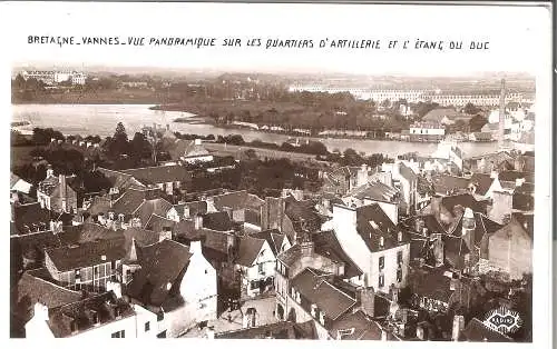 Bretagne - VANNES - Vue Panoramique sue Les Quartiers d'Artillerie et L'Ètang du Duc von 1930 (AK5365)