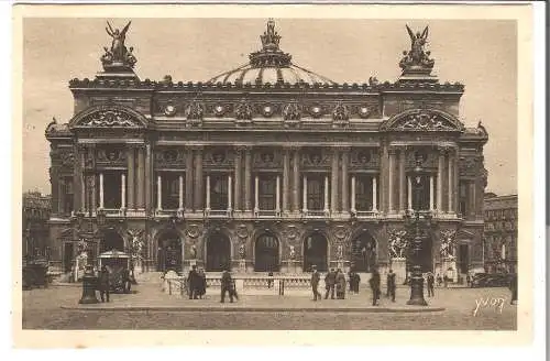 Paris - L'Opéra  von 1930   (AK5375)