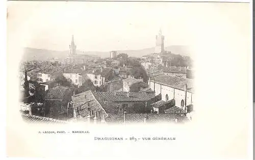 Draguignan - Vue générale von 1904 (AK5400)