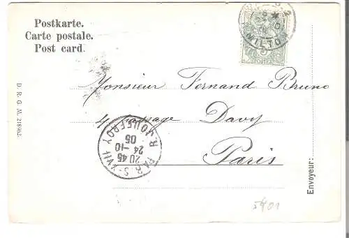 J.Israels, Entfants à la Mer, von 1905 (AK5401)