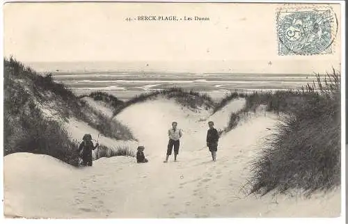BERCK-PLAGE - Les Dunes von 1907 (AK5405)