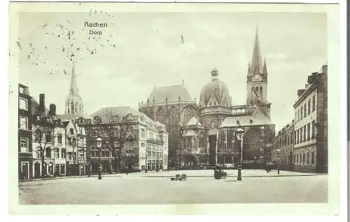 Aachen - Dom    von 1920 (AK5421)