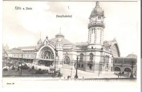 Köln a. Rhein - Hauptbahnhof    von 1906 (AK5422)