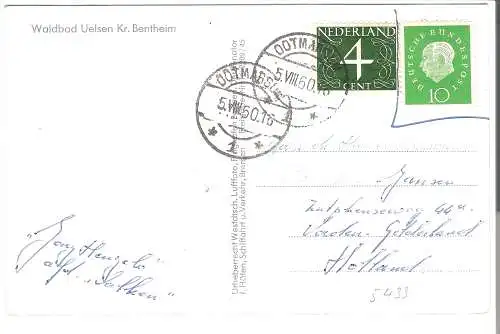 Waldbad Uelsen Kr. Bentheim   von 1960  (AK5433)