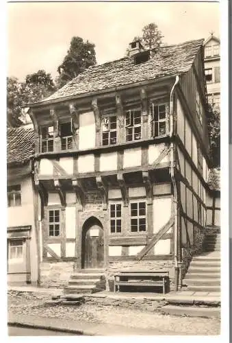 Luftkurort Stolberg/Harz - Heimatmuseum - ältestes Haus  von 1960  (AK5443)
