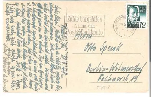 Freiburg i.Br. Schwabentor von 1948   (AK5458)