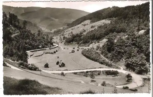 Luftkurort Forbach im Murgtal (nördlicher Schwarzwald) von 1957  (AK5464)