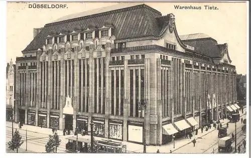 Düsseldorf - Warenhaus Tietz  von 1912  (AK5466)