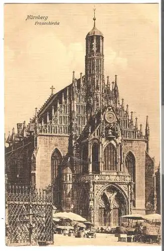 Nürnberg - Frauenkirch mit Markt von 1910 (AK5470)