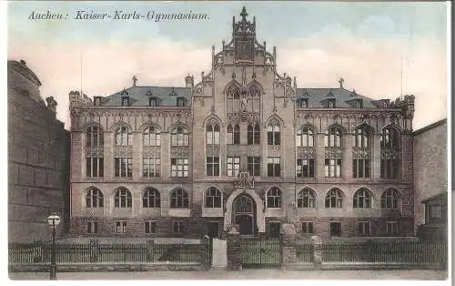 Aachen - Kaiser-Karls-Gymnasium von 1906 (AK5476)
