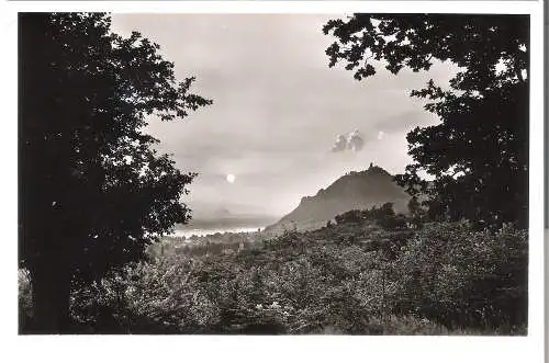 Sonnenuntergang beim Drachenfels   von 1952 (AK5488)