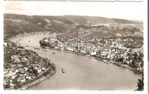 Boppard am Rhein - Hotel Hunsrücker Hof   von 1952 (AK5495)