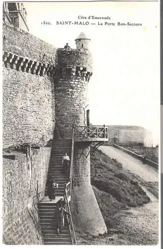 Côte d'Emeraude - Saint-Malo  -  La Porte Bon-Secours von 1916  (AK5500)