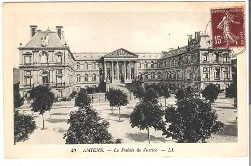 Amiens - Le Palais de Justice von 1924    (AK5505)