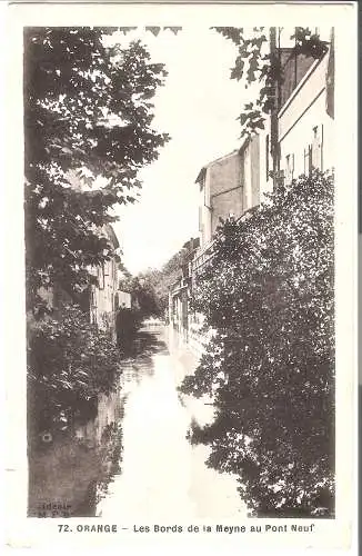 Orange - Les Bords de la Meyne au Pont Neuf von 1930  (AK5516)