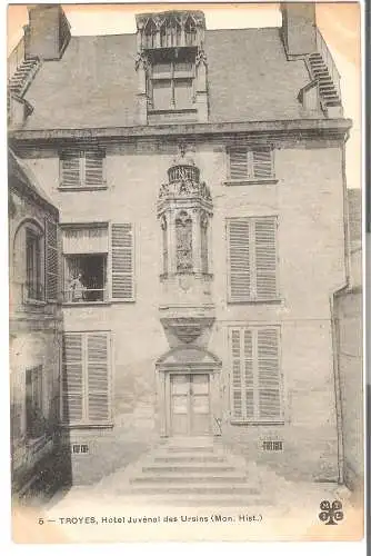 Troyes - Hôtel Juvénal des Ursins  von 1906  (AK5518)