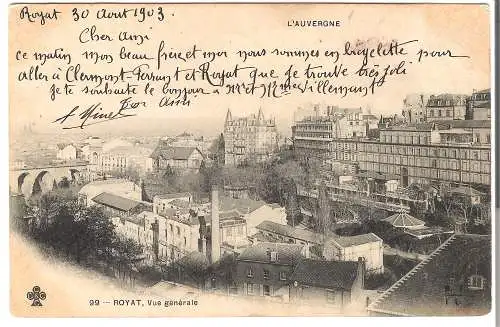 ROYAT - Vue générale von 1903  (AK5539)