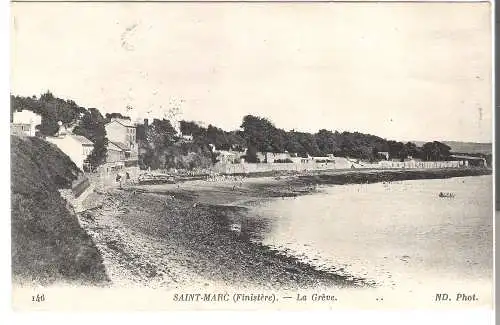 Saint-Marc (Finistère) - La Grève von 1914 (AK5543)