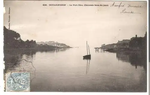 DOUARNENEZ - Le Port Rhu von 1905  (AK5565)