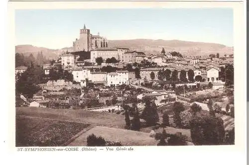 ST-SYMPHORIEN sue COISE - Vue Générale  von 1919 (AK5574)