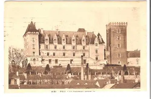 PAU - Le Chateau Henri IV von 1932  (AK5581)