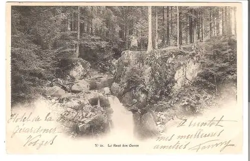 Le Saut des Cuves von 1902  (AK5588)