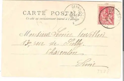 Le Saut des Cuves von 1902  (AK5588)