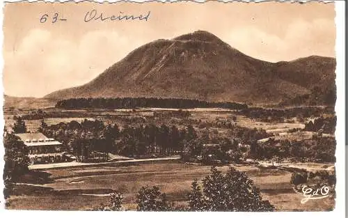 L'Auvergne - Environs de ROYAT et CLERMONT-FERRAND -Le Golf de Charade et le Puy de Dôme von 1958  (AK5589)