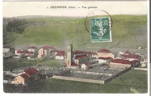 CHAMPIER - Vue générale von 1908  (AK5609)