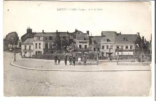 SAINT-OMER  - Square - près la Gare von 1920 (AK5625)
