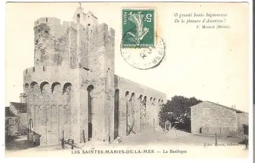 Les Saintes Maries de la Mer - La Basilique von 1912 (AK5663)