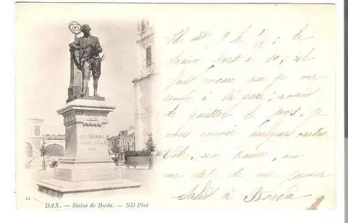 DAX - Statue de Borda von 1900 (AK5667)