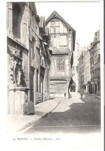 Rouen - Vieilles Maison  von 1902 (AK5679)