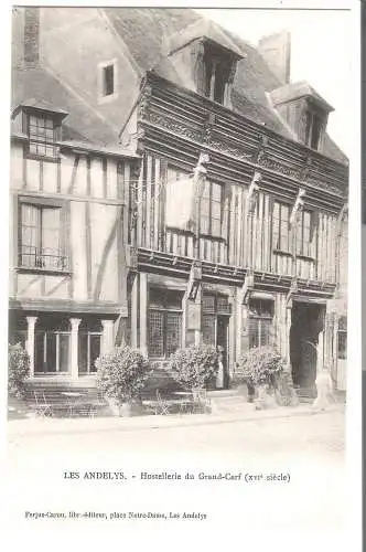 Les Andelys - Hostellerie du Grand-Cerf von 1903 (AK5680)